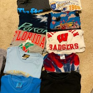 Graphic Tees Bundle (Medium and Larges)